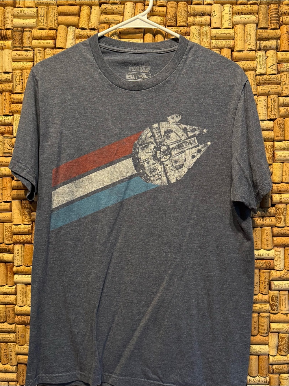 Star Wars Millennium Falcon Graphic Tee - Gray